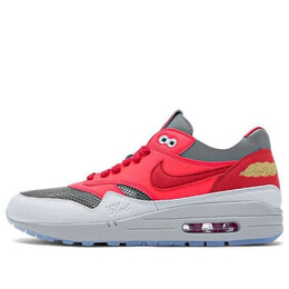 Кроссовки клот х аир макс 1 Nike, красный dd1870-600 | university red/cool grey