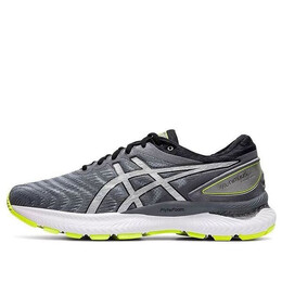 Кроссовки гелевые нимбус 22 облегченный показ Asics, серый 1011a683-021 | grey/green