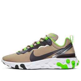 Кроссовки реагируют на элемент 55 Nike, коричневый cq4600-201 | brown/green