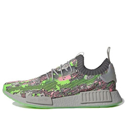 Кроссовки nmd_r1 primeknit Adidas, серый g57939 | grey two/hyper pop