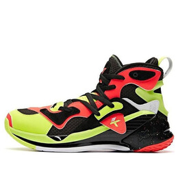 Кроссовки klay thompson 4 xmas Anta, зеленый 11911102r-1 | lime green/red/black