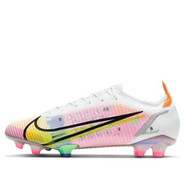 Кроссовки mercurial vapor 14 elite fg Nike, белый cq7635-105 | white/mtlc silver-dk raisin-rage green-indigo burst-black