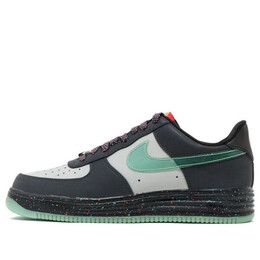 Кроссовки lunar force 1 low qs Nike, серый 647595-001 | wolf gray/greendark gray/black
