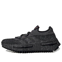 Кроссовки nmd s1 Adidas, черный ig9675 | black/core black-core black