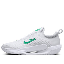 Кроссовки Court Air Zoom NXT Nike, белый dv3276-102 | white/kelly green