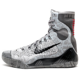 Кроссовки kobe 9 elite Nike, серый 630847-003 | dark base grey/black-mdnght fg