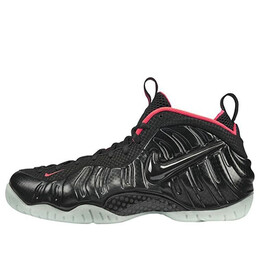 Кроссовки air foamposite pro prm Nike, черный 616750-001 | black/black-laser crimson