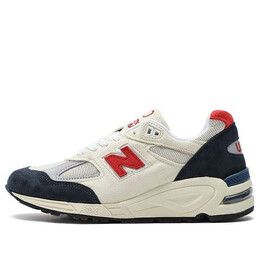 Кроссовки teddy santis x 990v2 сделано в сша New Balance, бежевый m990ta2 | cream/blue/gray/red