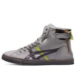 Кроссовки двойной клатч Asics, серый 1203a172-022 | gray/black/green