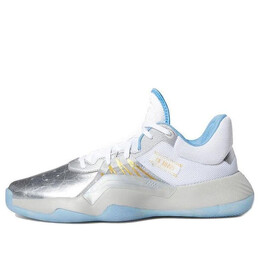 Кроссовки don выпуск #1 gca Adidas, белый fw3657 | white/blue/silver