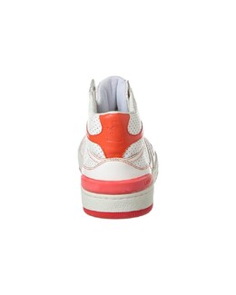 Кожаные высокие кеды Lanvin Clay, белый 7620155441212 | white
