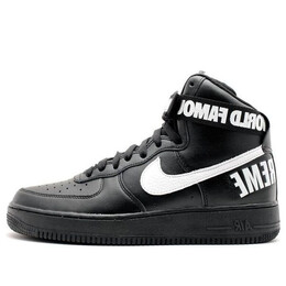 Кроссовки x supreme air force 1 high sp Nike, черный 698696-010 | black