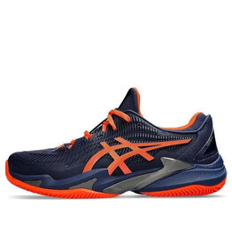 Кроссовки корт ff 3 грунт Asics, синий 1041a371-401 | blue/orange