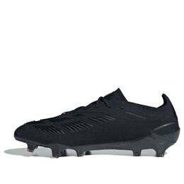 Кроссовки Predator 24 Elite Low FG Adidas, черный ie1804 | core black/carbon/core black