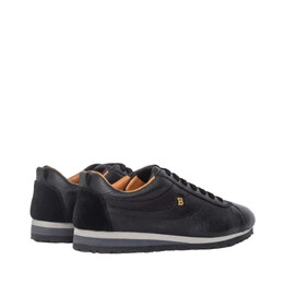 Мужские кроссовки Bally Bredy 6222737 черные из кожи оленя, черный 7309599440956 | black