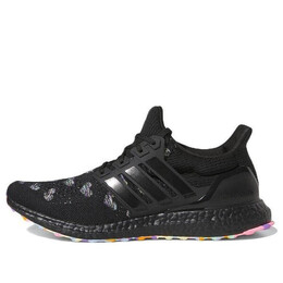 Кроссовки кроссовки ultraboost 1.0 Adidas, черный hq6174 | core black / core black / blue dawn
