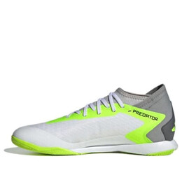 Кроссовки Predator точность.3 дюйма Adidas, белый gy9990 | cloud white/core black/lucid lemon
