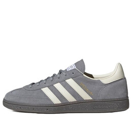 Кроссовки гандбольные специальные Adidas, серый ji4486 | grey/beige/tan/gold