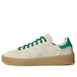 Кроссовки оригинальные stan smith crepe низкие кроссовки Adidas, белый id7710 | off white / green / supplier colour