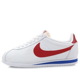 Кроссовки классические cortez premium qs Nike, белый 724262-184 | white/red/royal