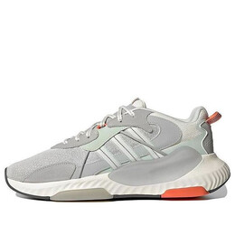 Кроссовки оригинальные кеды hi tail Adidas, серый id0534 | grey / solar orange