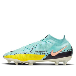 Кроссовки фантом gt2 df elite fg Nike, синий cz9889-407 | blue/yellow