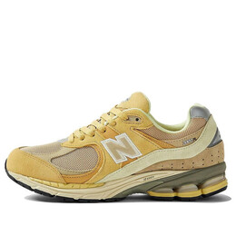 Кроссовки auralee x 2002r New Balance, белый m2002re1 | white/yellow