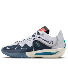 Кроссовки air zoom gt cut 3 ep Nike, белый fz5743-100 | white/midnight navy/metallic silver/sail/mystic teal/black