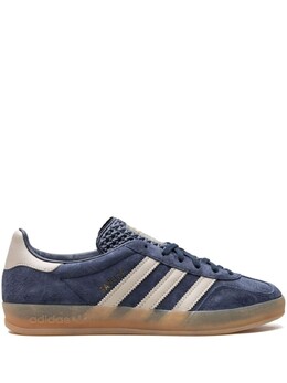 Кроссовки Gazelle на шнуровке Adidas, синий ih7501 | синий