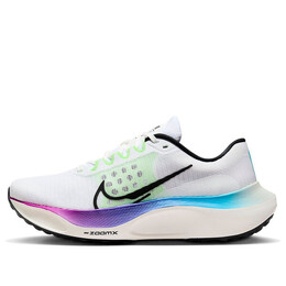 Кроссовки зум флай 5 Nike, белый fq6851-101 | white/black-sail-multi-color-fuchsia dream-picante red