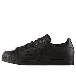 Кроссовки суперзвезда фундамент Adidas, черный af5666 | black
