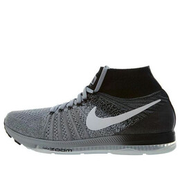 Кроссовки Zoom All Out Flyknit Nike, серый 844134-003 | wolf grey/white/black/pure platinum
