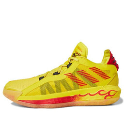 Кроссовки дама 6 gca Adidas, желтый fw9026 | yellow/red