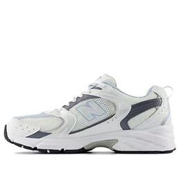 Кроссовки 530 New Balance, белый mr530ra | white/dark arctic grey/light chrome blue