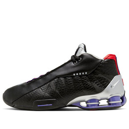 Кроссовки Shox BB4 Nike, черный cd9335-002 | black/court purple/university red