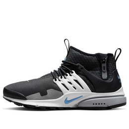 Кроссовки air presto mid utility Nike, черный dc8751-002 | black/white/blue