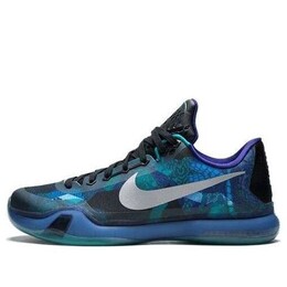 Кроссовки кобе 10 Nike, зеленый 705317-305 | jade green/silver/purple