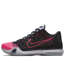 Кроссовки kobe 10 elite Nike, черный 747212-010 | black/blk-wolf grey-pink flash