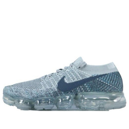 Кроссовки air vapormax flyknit Nike, серый 849558-008 | wolf grey/blue fox-pure platinum