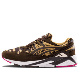 Кроссовки bathing ape x gel kayano trainer Asics, черный hq50u-8861 | black/pink