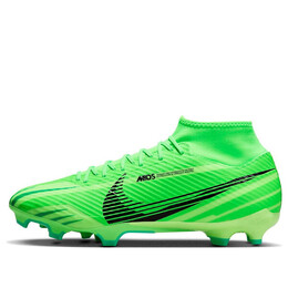 Кроссовки mercurial superfly 9 academy dream speed mg high top Nike, зеленый fj7190-300 | green strike/stadium green/black