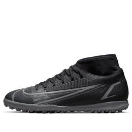Кроссовки mercurial superfly 8 club tf Nike, черный cv0955-004 | black/gray