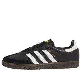 Кроссовки x иракская самба Adidas, черный gx4041 | black/gum