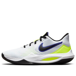 Кроссовки точность 5 Nike, белый cw3403-100 | white/black/green