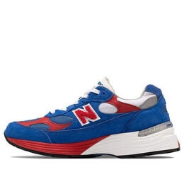 Кроссовки 992 сделано в сша New Balance, синий m992cc | blue/white/red