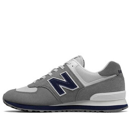 Кроссовки 574 core plus New Balance, серый ml574esd | dark gray/white/blue