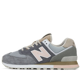 Кроссовки 574 New Balance, синий ml574bsg | blue/pink/white