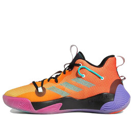 Кроссовки harden stepback 3 Adidas, оранжевый gy7477 | orange/purple/black