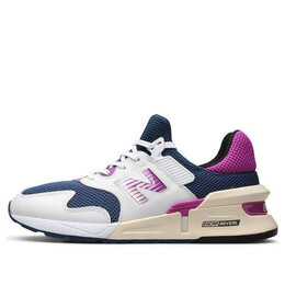 Кроссовки 997s марокканская плитка New Balance, белый ms997jha | white/purple/blue/cream