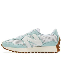 Кроссовки 327 New Balance, белый ms327pp | white/light green